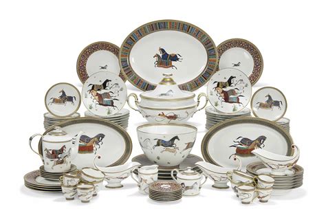 hermes plate horse|Hermes dinner set price.